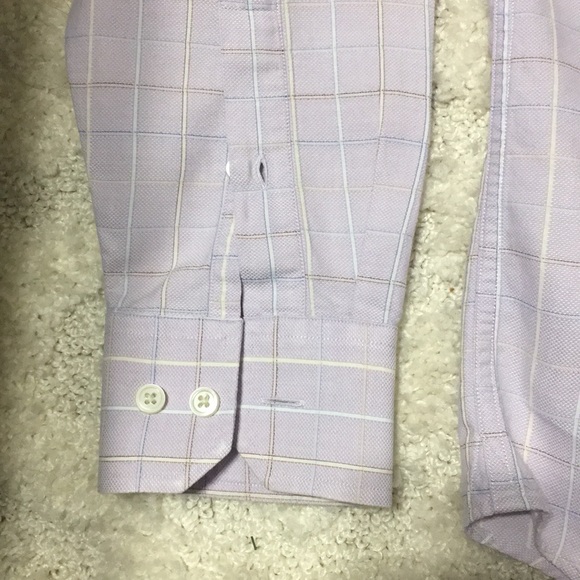Banana Republic men's dress shirt small 14 -14 1/2 - Picture 3 of 4